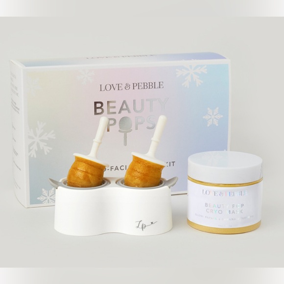 NWT Love & Pebble Beauty Pops Cryo Facial Mask Kit - Picture 5 of 8